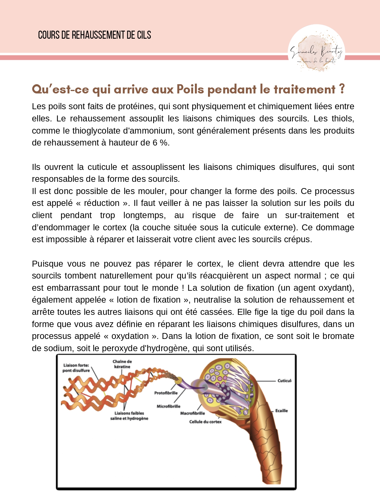 Extrait livret de formation Browlift page 7